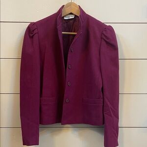Retro Women's Rich Purple Blazer
